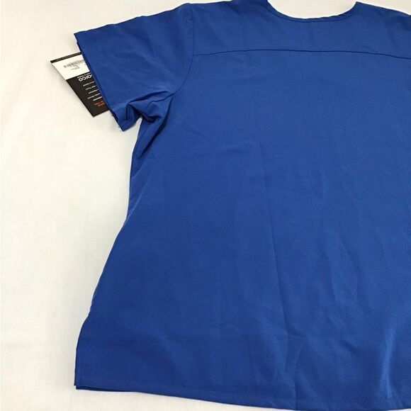 Grey’s Anatomy Uniform Top Royal Blue 3 Pocket V-Neck Laced New Size 3XL - Picture 5 of 13